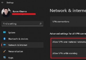 वीपीएन को मीटर्ड कनेक्शन पर और अपने विंडोज 11 कंप्यूटर पर रोमिंग के दौरान कैसे अनुमति दें 