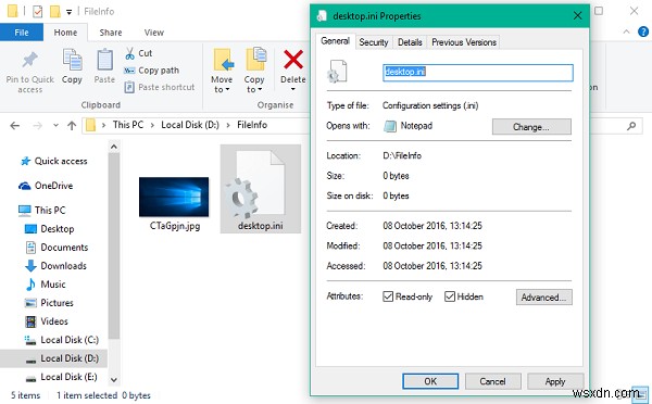 विंडोज़ में Desktop.ini फ़ाइल क्या है और आप फ़ोल्डर्स को अनुकूलित करने के लिए इसका उपयोग कैसे कर सकते हैं? 