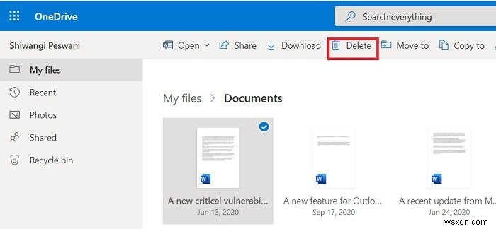 OneDrive को ठीक करें शॉर्टकट त्रुटि को स्थानांतरित करने में असमर्थ 