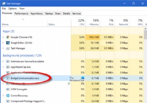 Windows 11/10 में HP से BridgeCommunication.exe क्या है? 