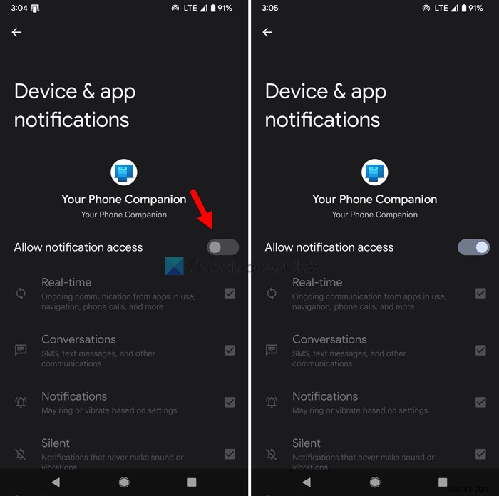 Windows 11/10 . पर Android सूचनाएं कैसे प्राप्त करें 