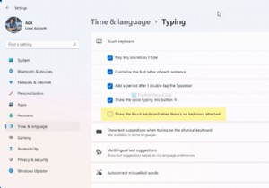 जब विंडोज 11/10 में कोई कीबोर्ड अटैच न हो तो टच कीबोर्ड अपने आप दिखाएं 
