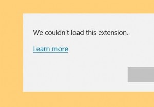 ठीक करें हम इस एक्सटेंशन त्रुटि को Microsoft Edge में लोड नहीं कर सके 