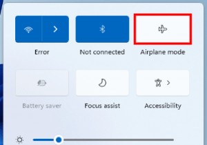 विंडोज 11/10 में हवाई जहाज मोड को कैसे बंद या चालू करें 
