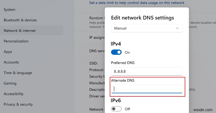 Windows डिवाइस या संसाधन के साथ संचार नहीं कर सकता (प्राथमिक DNS सर्वर) 