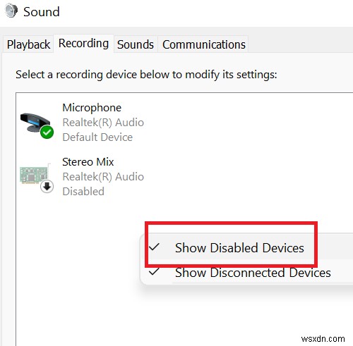 Windows 11/10 . में प्लग नहीं किया गया माइक्रोफ़ोन ठीक करें 