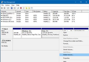 विंडोज 11/10 में वॉल्यूम या ड्राइव पार्टीशन कैसे डिलीट करें 