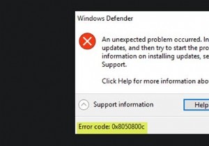विंडोज 11/10 पर विंडोज डिफेंडर त्रुटि कोड 0x8050800c ठीक करें 