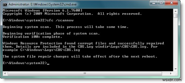 विंडोज 11/10 में सिस्टम फाइल चेकर sfc / scannow कैसे चलाएं 