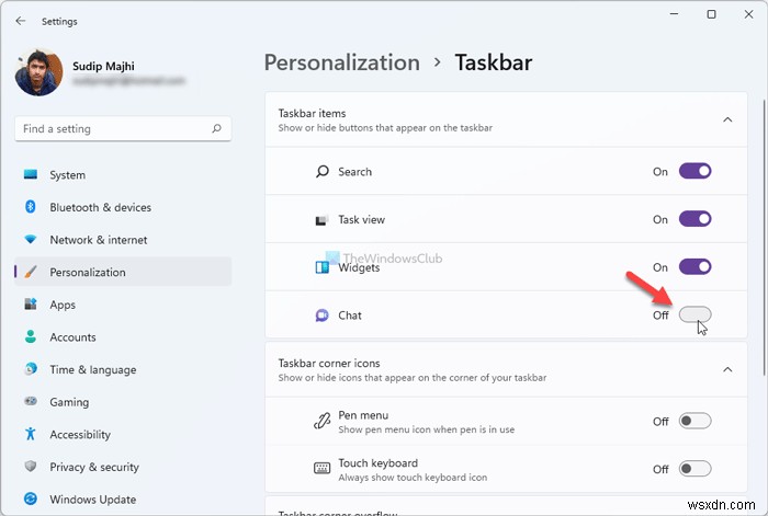 विंडोज 11 पर टास्कबार से चैट आइकन को कैसे छिपाएं या हटाएं? 