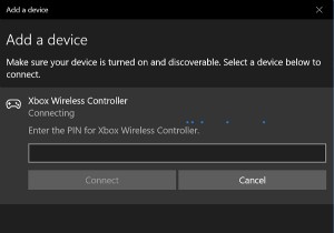 वायरलेस Xbox One नियंत्रक को Windows 11/10 . के लिए एक पिन की आवश्यकता होती है 
