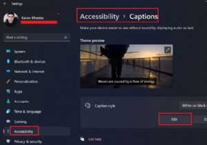 विंडोज 11/10 में क्लोज्ड कैप्शन सेटिंग्स कैसे बदलें 