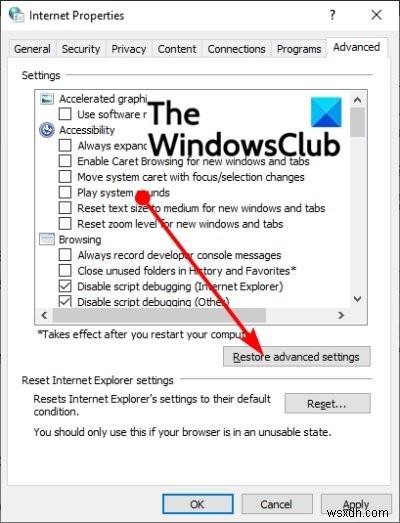 Windows 10 पर Microsoft Edge में INET_E_DOWNLOAD_FAILURE त्रुटि ठीक करें 