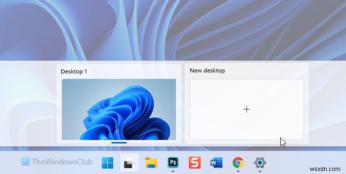 विंडोज 11/10 में वर्चुअल डेस्कटॉप कैसे बनाएं, डिलीट करें, इस्तेमाल करें 