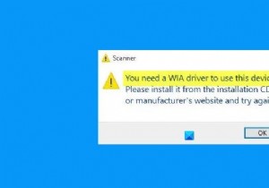 फिक्स आपको विंडोज 11/10 पर इस डिवाइस त्रुटि का उपयोग करने के लिए एक WIA ड्राइवर की आवश्यकता है 