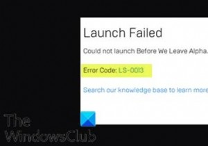 विंडोज 11/10 में एपिक गेम्स एरर कोड LS-0013 को ठीक करें 