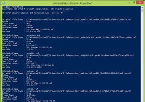 Windows PowerShell का उपयोग करके स्थापित ड्राइवर सूची और विवरण कैसे प्राप्त करें 