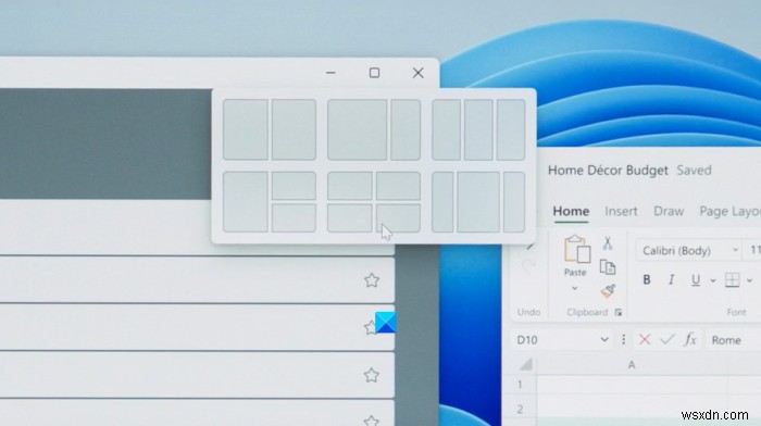 विंडोज 11 पर स्नैप लेआउट को सक्षम या अक्षम कैसे करें 