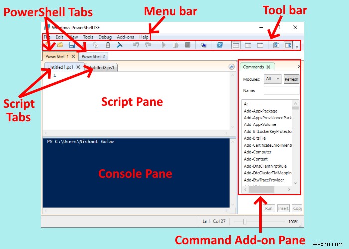 Windows PowerShell ISE को कैसे स्थापित करें और उसका उपयोग कैसे करें - शुरुआती ट्यूटोरियल 