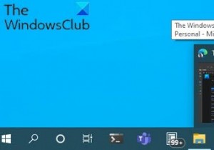 टास्कबार थंबनेल पूर्वावलोकन विंडोज 11/10 में काम नहीं कर रहा है 