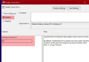 विंडोज के लिए डिलीवरी ऑप्टिमाइज़ेशन कैश ड्राइव बदलें और विंडोज 10 में ऐप अपडेट स्टोर करें 