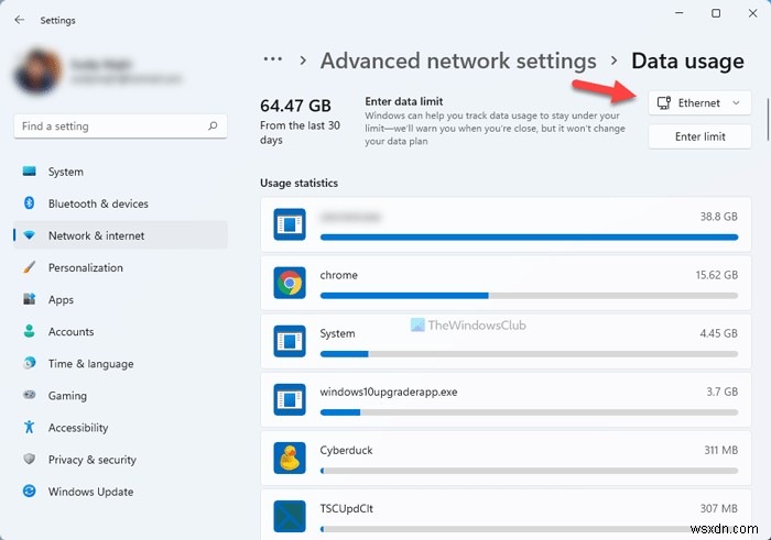 विंडोज 11/10 पर डेटा उपयोग सीमा का प्रबंधन कैसे करें 