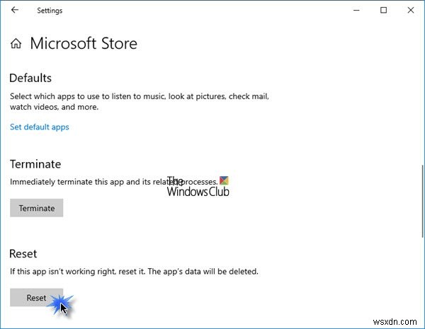 Microsoft Store ऐप्स अपवाद कोड 0xc000027b के साथ क्रैश हो जाता है 