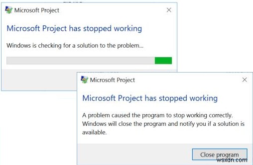 Windows समस्या के समाधान के लिए जाँच कर रहा है 