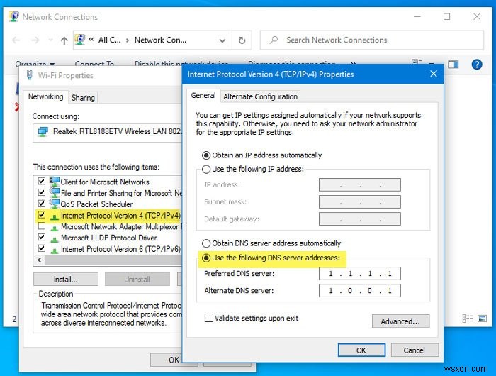 Windows 11/10 में HTTPS पर DNS को सक्षम और परीक्षण कैसे करें 