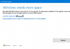 विंडोज़ को और जगह चाहिए:बाहरी स्टोरेज का उपयोग करके विंडोज 11/10 अपडेट करें 