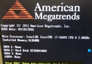 विंडोज कंप्यूटर पर BIOS पावर-ऑन सेल्फ-टेस्ट (POST) त्रुटियों को ठीक करें 