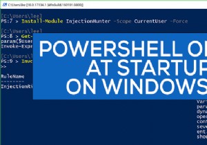 पावरशेल विंडोज 11/10 में स्टार्टअप पर खुलता है 