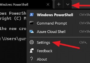 विंडोज टर्मिनल में डिफॉल्ट कलर स्कीम कैसे बदलें 