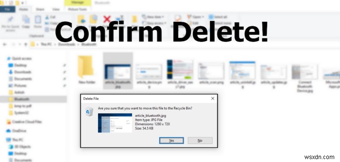 विंडोज 10 में गलती से फाइल्स या फोल्डर्स को डिलीट होने से कैसे बचाएं? 