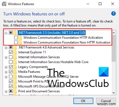 Windows 10 पर .NET Framework स्थापित करते समय त्रुटि 0x800F080C ठीक करें 