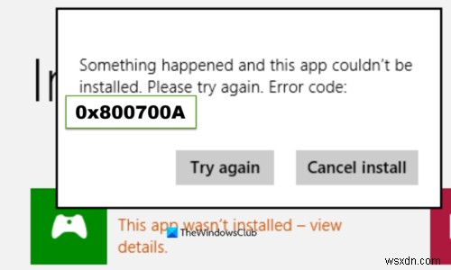 Windows 10 पर Microsoft Store त्रुटि 0x800700AA ठीक करें 