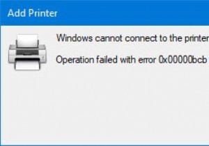नेटवर्क प्रिंटर त्रुटि ठीक करें 0x00000bcb - प्रिंटर से कनेक्ट नहीं हो सकता 