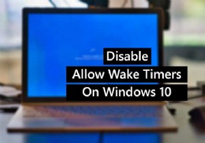 सक्षम या अक्षम करें Windows 11/10 पर वेक टाइमर की अनुमति दें 