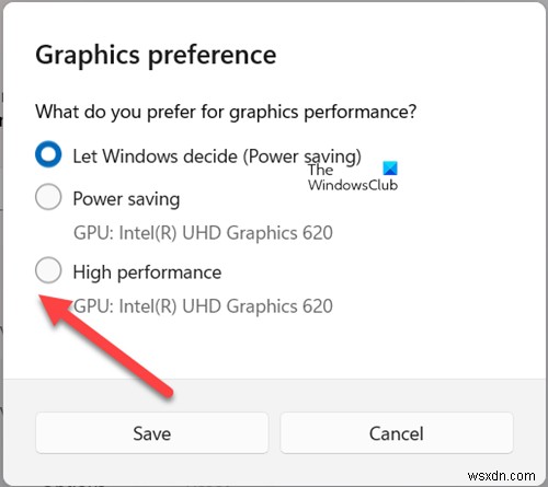 विंडोज 11/10 में अलग-अलग ऐप्स के लिए अलग-अलग GPU कैसे चुनें? 