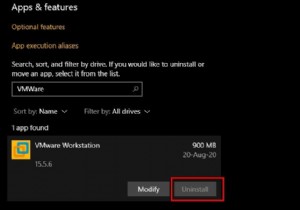 सेटिंग में ग्रे आउट ऐप के लिए अनइंस्टॉल बटन; ऐसे ऐप्स को अनइंस्टॉल कैसे करें? 