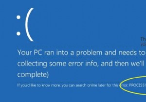 PROCESS1_INITIALIZATION_FAILED, 0x0000006B, Windows 10 पर ब्लू स्क्रीन 
