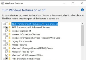 Windows वैकल्पिक सुविधाएँ समझाया - Windows 11/10 