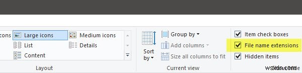 विंडोज 11/10 में फाइल एक्सटेंशन कैसे दिखाएं? 