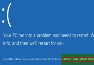 Windows 10 पर win32kfull.sys, ntfs.sys, srv.sys फ़ाइलों के लिए KERNEL_DATA_INPAGE_ERROR 