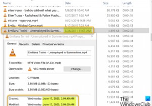 विंडोज 11/10 पर एक्सप्लोरर में गलत तारीखें दिखाने वाली फाइलें 