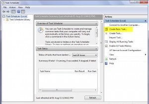 विंडोज 11/10 में क्रिएट बेसिक टास्क विजार्ड के साथ टास्क कैसे बनाएं और शेड्यूल करें 