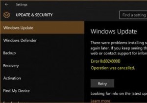 Windows 11/10 पर Windows अद्यतन त्रुटि 0x8024000B ठीक करें 