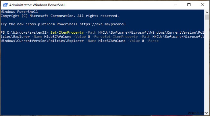 Windows PowerShell का उपयोग करके रजिस्ट्री मानों को कैसे संशोधित करें 