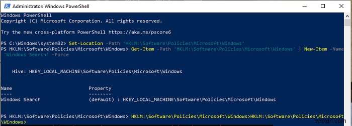 Windows PowerShell का उपयोग करके रजिस्ट्री मानों को कैसे संशोधित करें 