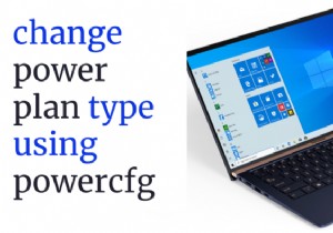 Windows 10 में PowerCFG कमांड लाइन का उपयोग करके पावर प्लान प्रकार कैसे बदलें 